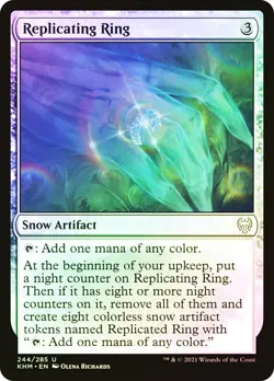 MTG FOIL Replicating Ring - Kaldheim #244 - Image 1