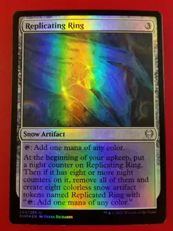 1x Replicating Ring | FOIL | Kaldheim | MTG Magic Cards - Image 1