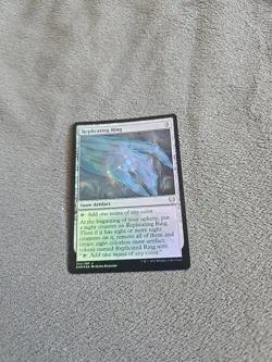 MTG - Replicating Ring. Kaldheim. Foil - UnCommon - Snow Artifact. - Image 2