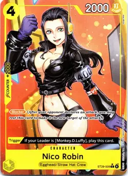 Nico Robin (Full Art) C Starter Deck 29: Egghead ST29-009 NM - Image 1
