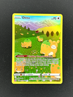 Ditto GG22/GG70 Crown Zenith Galarian Gallery Pokemon Card NM - Image 1