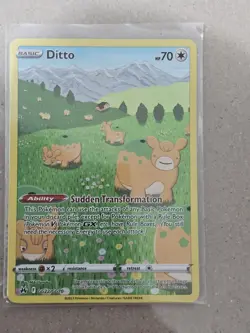 Ditto GG22/GG70 Crown Zenith: Galarian Gallery - Pokemon Card - NM - Image 1