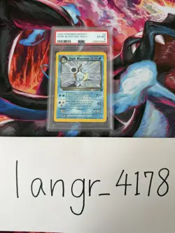 2000 POKEMON ROCKET #3 DARK BLASTOISE-HOLO PSA 6 - Image 3