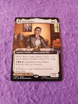 Magic The Gathering Peter Parker Amazing Spider-Man Promo Card P0001 NYCC - Image 1