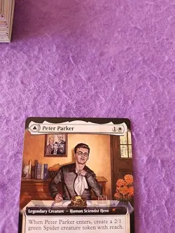 Magic The Gathering Peter Parker Amazing Spider-Man Promo Card P0001 NYCC - Image 2