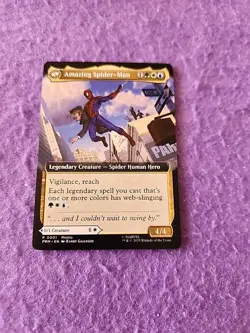 Magic The Gathering Peter Parker Amazing Spider-Man Promo Card P0001 NYCC - Image 4
