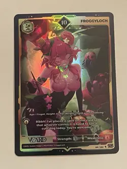 v card awakened worlds 1st edition Gamersupps FroggyLoch 10 - Image 1