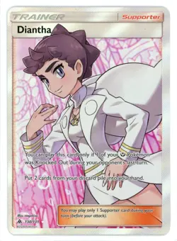 Diantha 130/131 Forbidden Light Full Art Pokemon Card - Image 1