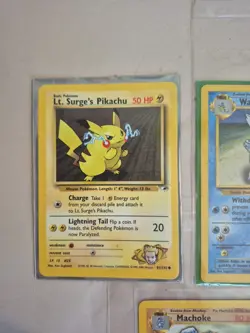 POKEMON CARDS: lot of 5 -AS IS - 5206 - Image 2