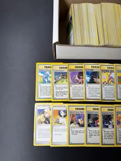 Huge Collection Bulk Lot 600+ Vintage Trainer Pokemon Cards WOTC-XY HP-DAMAGED - Image 2