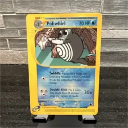 Pokemon TCG Poliwhirl Skyridge Card 88/144 70 HP Regular Common - Image 1