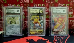 Pokemon Cards Lots of 3 CGC Graded Cards - Image 1