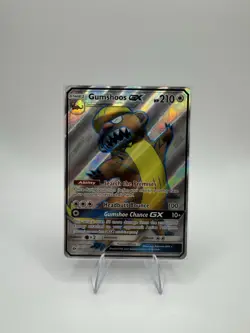 Gumshoos GX 145/149 Sun & Moon Base Full Art Ultra Rare Pokemon TCG Card NM - Image 1