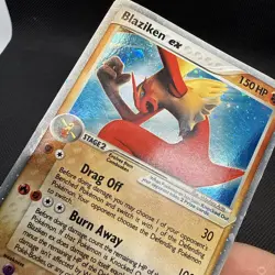 Pokemon TCG Blaziken EX Crystal Guardians 2006 Ultra Rare Card 90/100 - MP/HP - Image 4