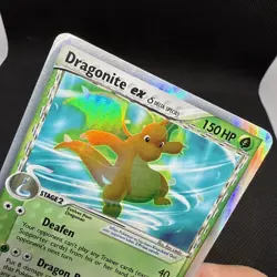 Pokemon - Dragonite EX Dragon Frontiers Holo Card 91/101 Delta Species - HP/DMG - Image 3