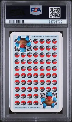 1998 POKEMON STADIUM BLUE VERSION PLAYING CARDS QUEEN OF DIAMONDS NIDORINA PSA 9 - Image 2