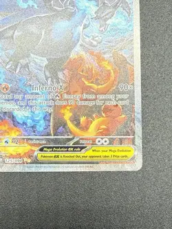 Mega Charizard x Ex 125/094 SIR Full Art Phantasmal Flames English Pokemon Card - Image 5