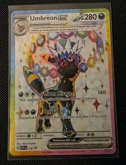 Pokemon TCG Prismatic Evolutions Umbreon ex Promo Card 176 - Image 1