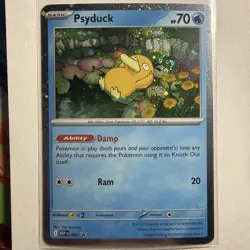 Psyduck - MEP007 - PROMO Cosmos Holo, Mega Evolution Blister - Pokemon Card - NM - Image 2