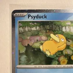 Psyduck - MEP007 - PROMO Cosmos Holo, Mega Evolution Blister - Pokemon Card - NM - Image 3