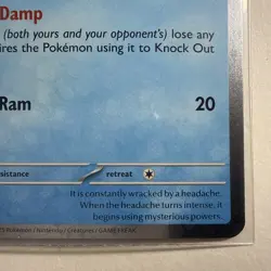 Psyduck - MEP007 - PROMO Cosmos Holo, Mega Evolution Blister - Pokemon Card - NM - Image 5