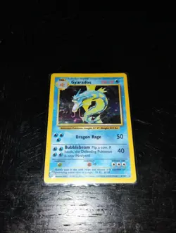 Pokemon TCG Gyarados Base Set 6/102 Holo 1999-2000 Wizards Base Set Copyright... - Image 1