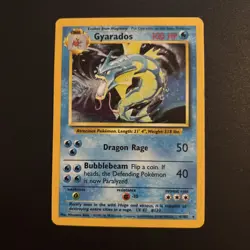 Pokemon TCG Gyarados Base Set 6/102 Holo 1999-2000 Wizards Base Set Copyright... - Image 1