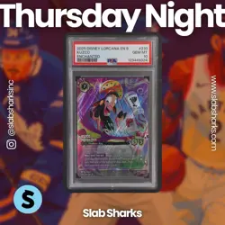 2025 DISNEY LORCANA EN 8 REIGN OF JAFAR #210/204 KUZCO ENCHANTED PSA 10 - Image 1