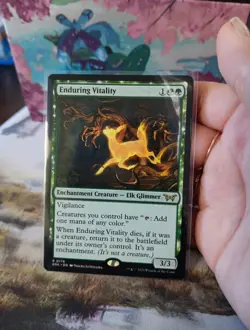 MTG - Enduring Vitality - Duskmourn: House of Horror R 0176 - Image 1