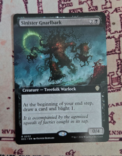MTG Sinister Gnarlbark Extended Lorwyn Eclipsed Magic the Gathering NM - Image 1