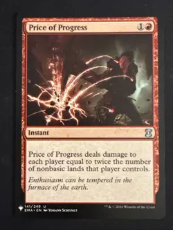 1x Price of Progress (141) The List - Reprints LP MTG Magic the Gathering x1 MKE - Image 1