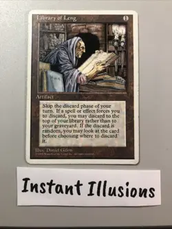 LP Library of Leng Fifth Edition Mtg Tcg - Image 1