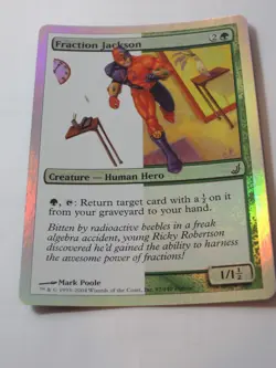 MTG - FOIL - Fraction Jackson - Unhinged - NM - Image 3