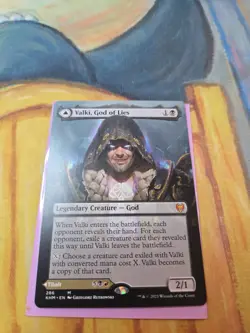 Valki, God of Lies (Borderless) Kaldheim Regular - Image 2