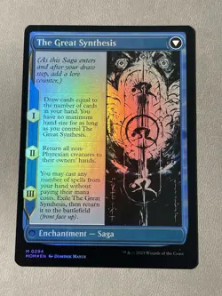 Jin-Gitaxias - Borderless Showcase Foil - Phyrexia All Will Be One (MTG) NM - Image 2