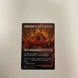 Magic the Gathering - Blood Crypt - Lorwyn Eclipsed - Borderless - MTG - Image 1