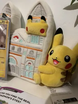 Pokemon Natural History Museum Pikachu Jumbo Card, plush And Ecology Booklet - Image 4