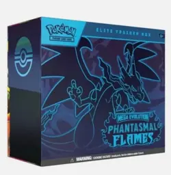 Pokemon Mega Evolution Phantasmal Flames Elite Trainer Box ETB Sealed - Image 1
