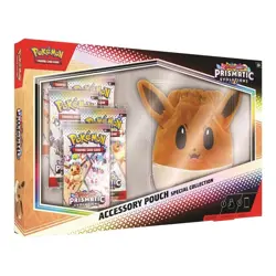 Pokemon TCG SV 8.5 Prismatic Evolutions Accessory Pouch Special - Image 1