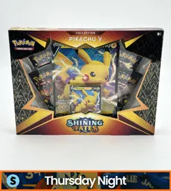 POKEMON TCG PIKACHU V SHINING FATES PIKACHU V SEALED BOX - Image 1