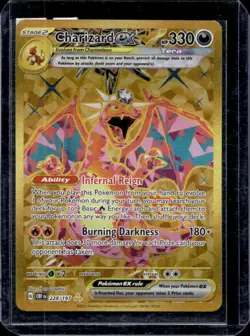 2023 Pokemon SV Obsidian Flames OBF EN Charizard ex #228/197 - Image 1