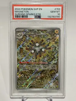 MAGNETON~PSA 10~Black Star SURGING SPARKS ETB Promo Card’ SVP EN: Pokemon 2024 - Image 1