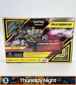 POKEMON TCG PALE MOON GX TAG TEAM TREVENANT & DUSKNOIR SEALED BOX - Image 2