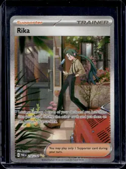 2023 Pokemon SV Paradox Rift PAR EN Rika #258/182 - Image 1