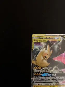 Pikachu & Zekrom GX #33/181 (SM: Team Up) - Pokemon TCG - Ultra Rare - M/NM - Image 2