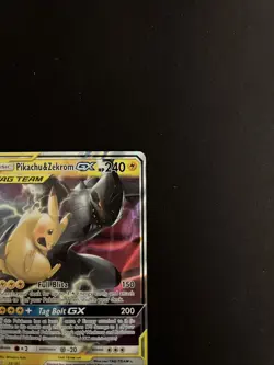 Pikachu & Zekrom GX #33/181 (SM: Team Up) - Pokemon TCG - Ultra Rare - M/NM - Image 3