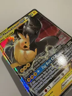 Pikachu & Zekrom GX 33/181 Ultra Rare Holo NM Pokemon SM - Team Up - Image 4