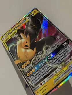 Pikachu & Zekrom GX 33/181 Ultra Rare Holo NM Pokemon SM - Team Up - Image 5