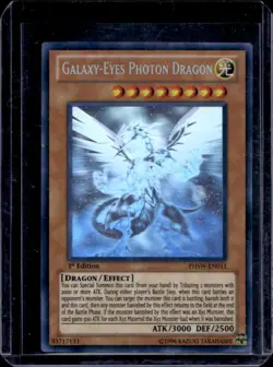 2011 Yu-Gi-Oh Photon Shockwave 1st Edition Galaxy-Eyes Dragon #PHSW-EN011 - Image 1