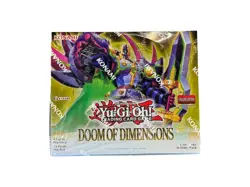Yugioh Doom of Dimensions Booster Box 1st Edition Factory Sealed 24 Packs - Image 1
